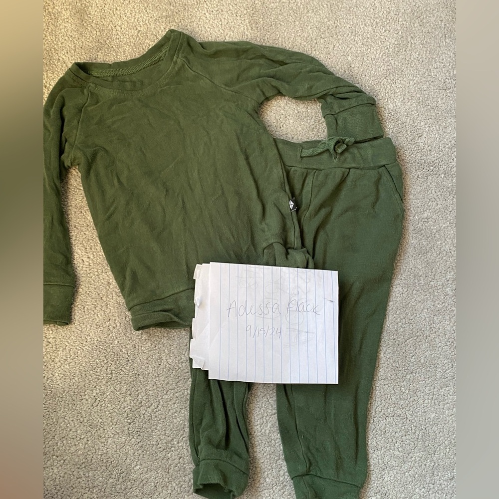 Kyte BABY bamboo jersey jogger set